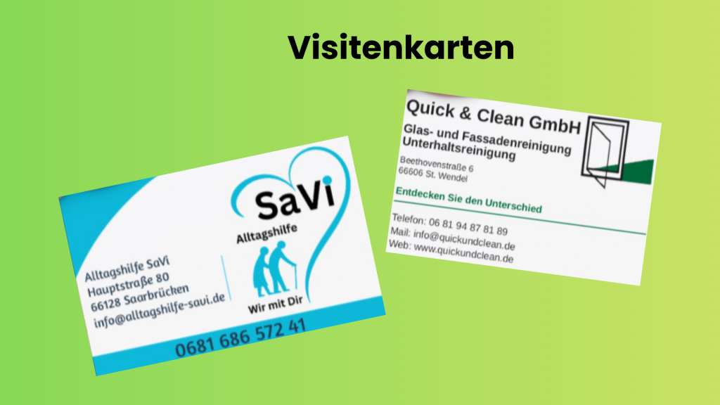 Visitenkarten von Hawener Digital & Media